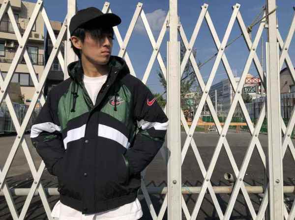 Supreme Nike hooded sports jacket M
