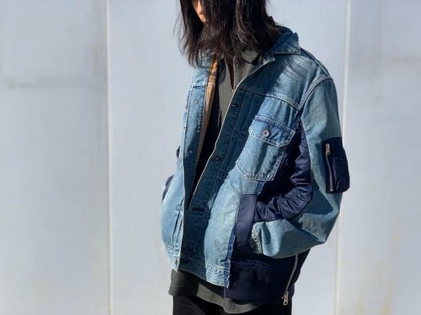 速報】sacai / サカイ より19AW即完売のDenim Jacketが未使用で入荷