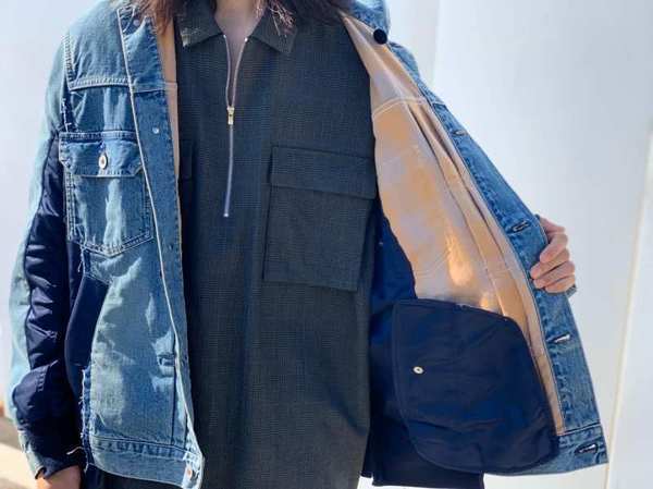速報】sacai / サカイ より19AW即完売のDenim Jacketが未使用で入荷 