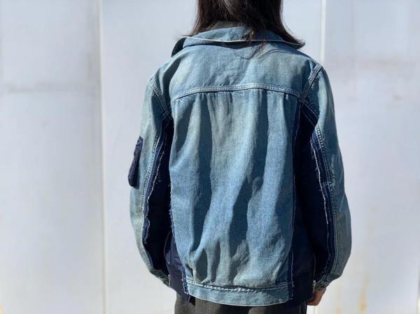 速報】sacai / サカイ より19AW即完売のDenim Jacketが未使用で入荷