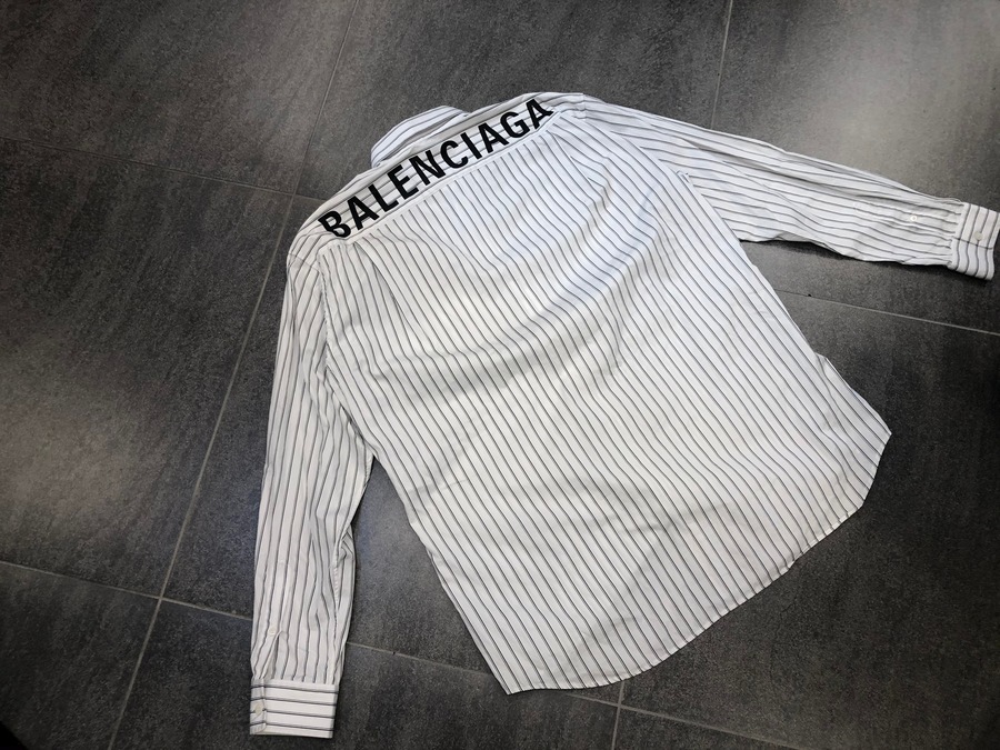 BALENCIAGA ストライプシャツ