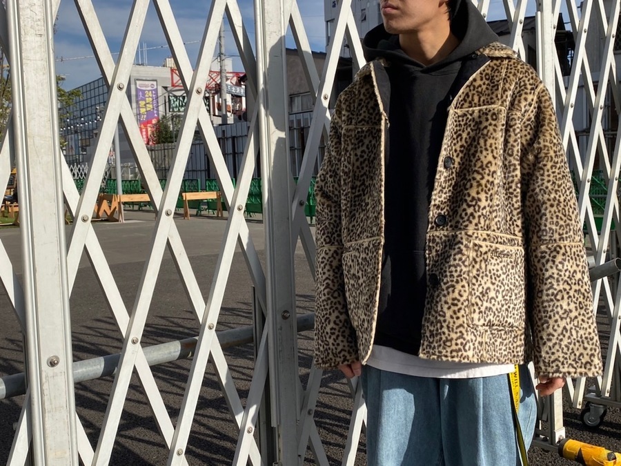 ブルゾン【XL】Supreme leopard reversible jacket