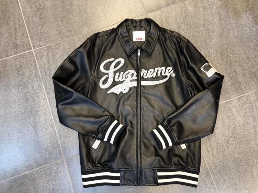 Supreme / シュプリームより16SSのUptown Studded Leather Varsity 