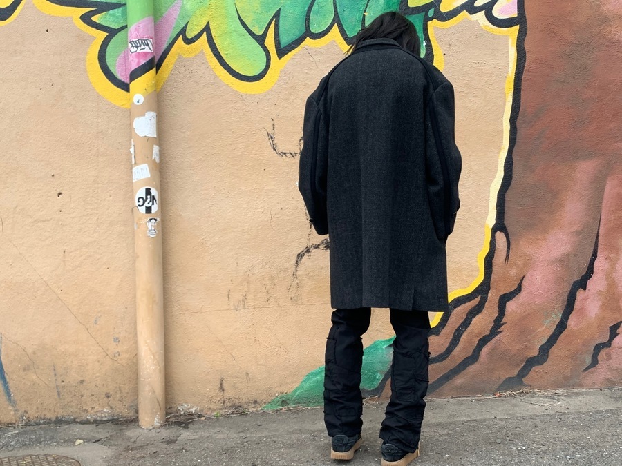 コムデギャルソン　オム　1996 ポケットデザインハーフコート COMME des GARCONS HOMME PLUS(コムデギャルソンオムプリュス