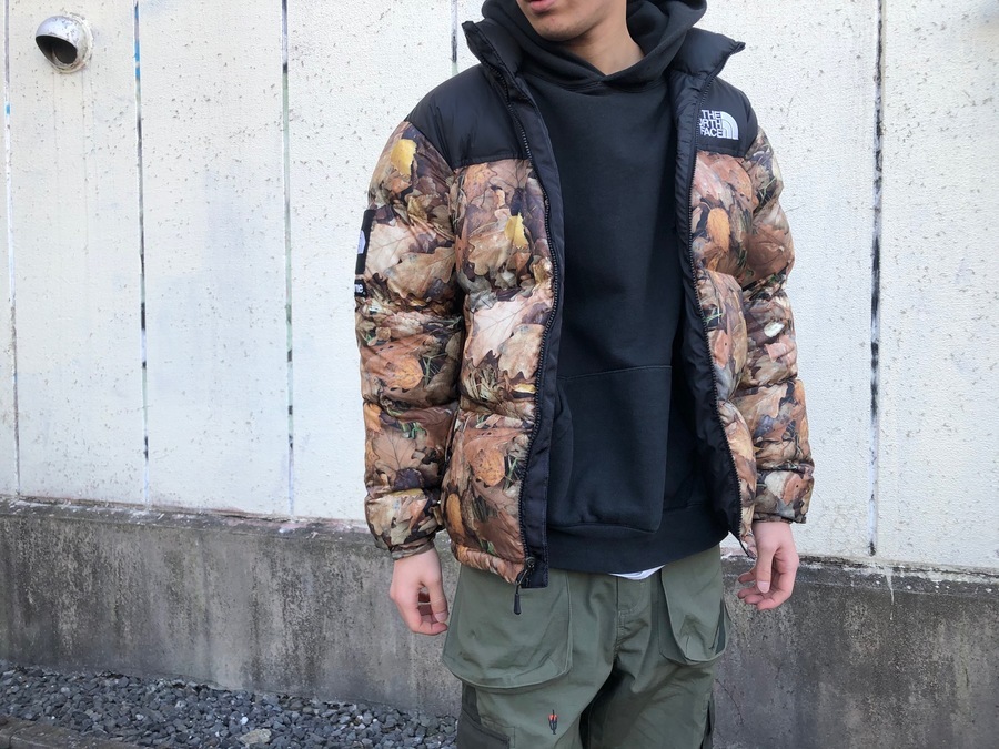 お値下げ中❗️SUPREME × THE NORTH FACE バックパック　枯葉