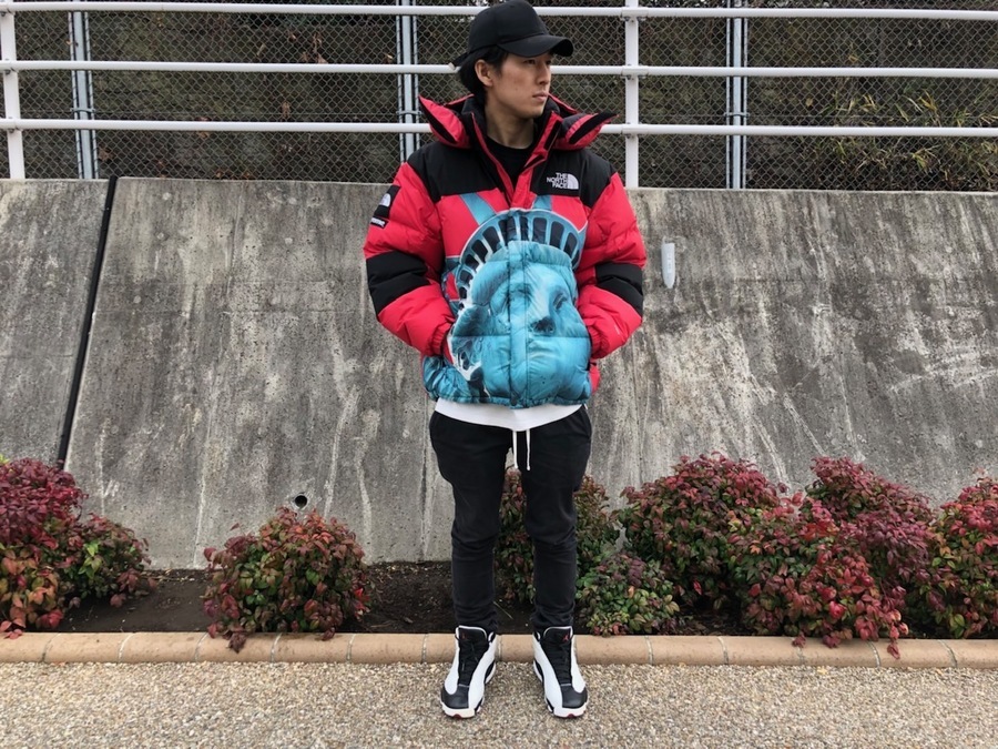 supreme NORTH FACE ノースフェイス 19aw 自由の女神