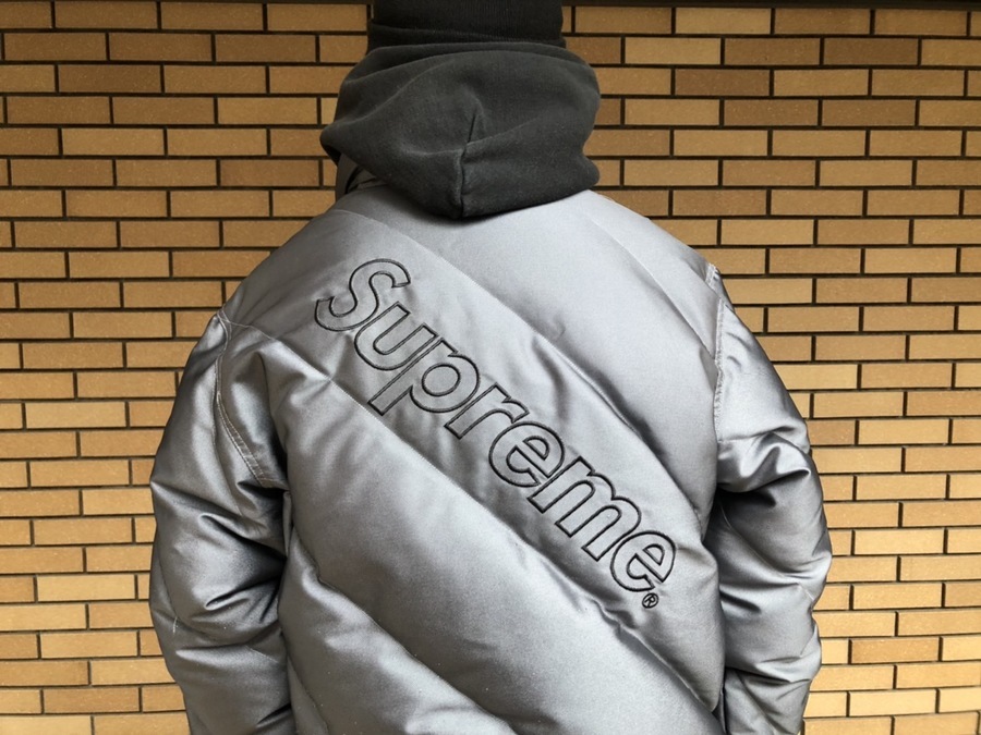 supreme Iridescent Puffy Jacket down