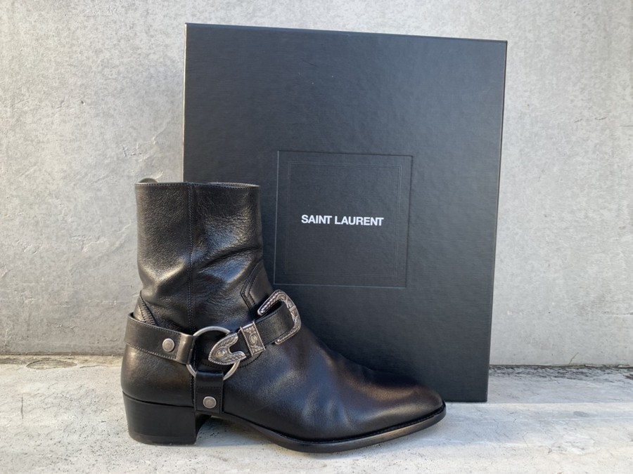 Saint Laurent Paris / サンローランパリの WYATT LEATHER HARNESS ...