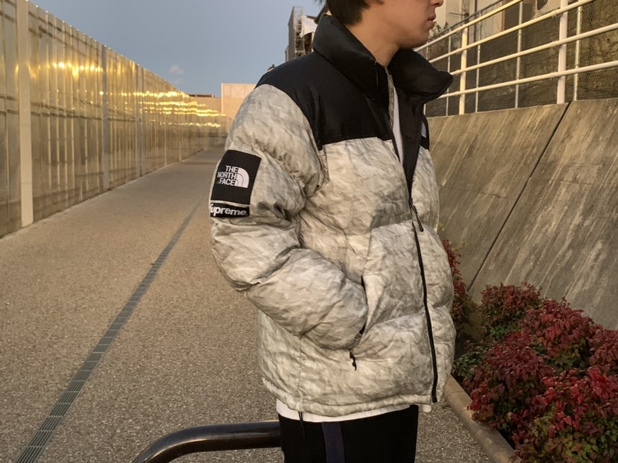 Supreme North Face Paper Nuptse Mサイズ