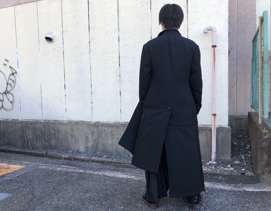 Yohji Yamamoto POUR HOMME / ヨウジヤマモトプールオム より19AW ウールギャバスタンドファスナージャケット が