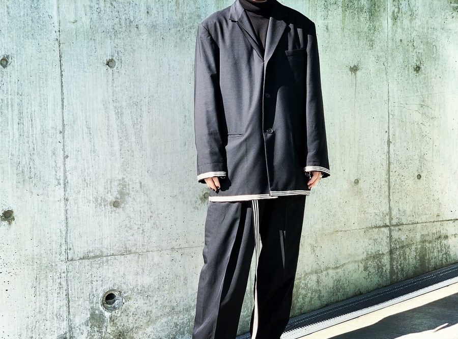 Yohji Yamamoto POUR HOMME / ヨウジヤマモトプールオムより2002SSのコレクションモデル ウールギャバジンジャケット・パンツ を入荷致しました！！[2020.03.09発行]