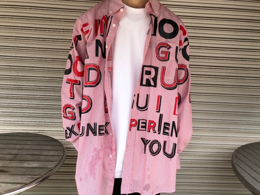 Maison Margiela / メゾンマルジェラの17SSコレクションよりプリント