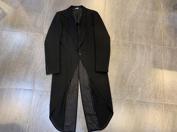 USED】BLACK COMME Des GARCONS(ブラック コムデギャルソン)燕尾 