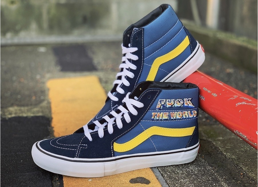 Supreme × Vans Fuck The World シュプリームバンズ