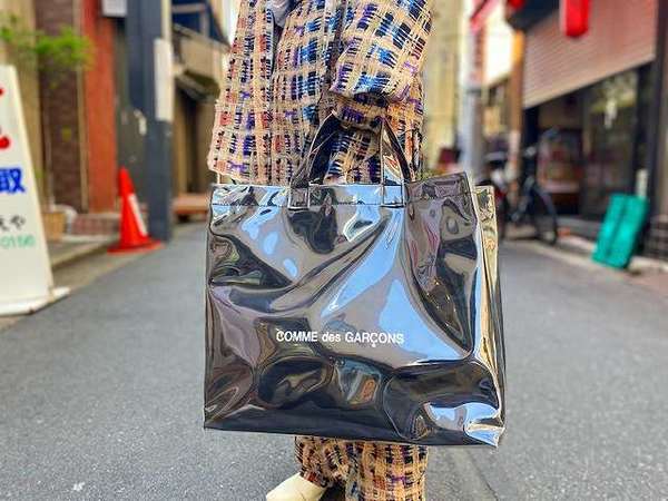 COMME des GARCONS Black Market PVCトートバック