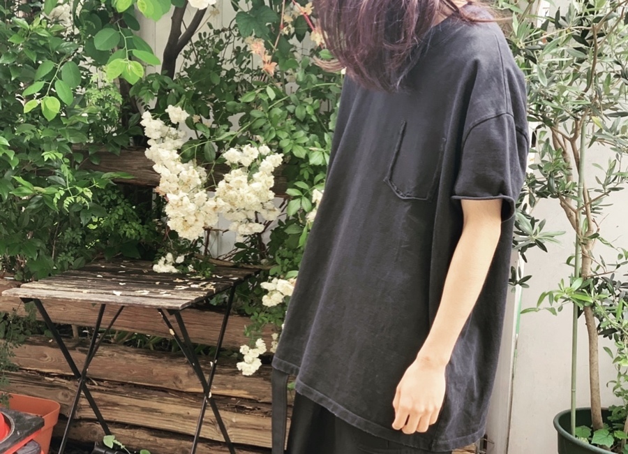メゾンマルジェラ　10 前V ダメージ加工　サイズ48 美品 Maison Margiela 10 メゾンマルジェラ ダメージ加工Tシャツ
