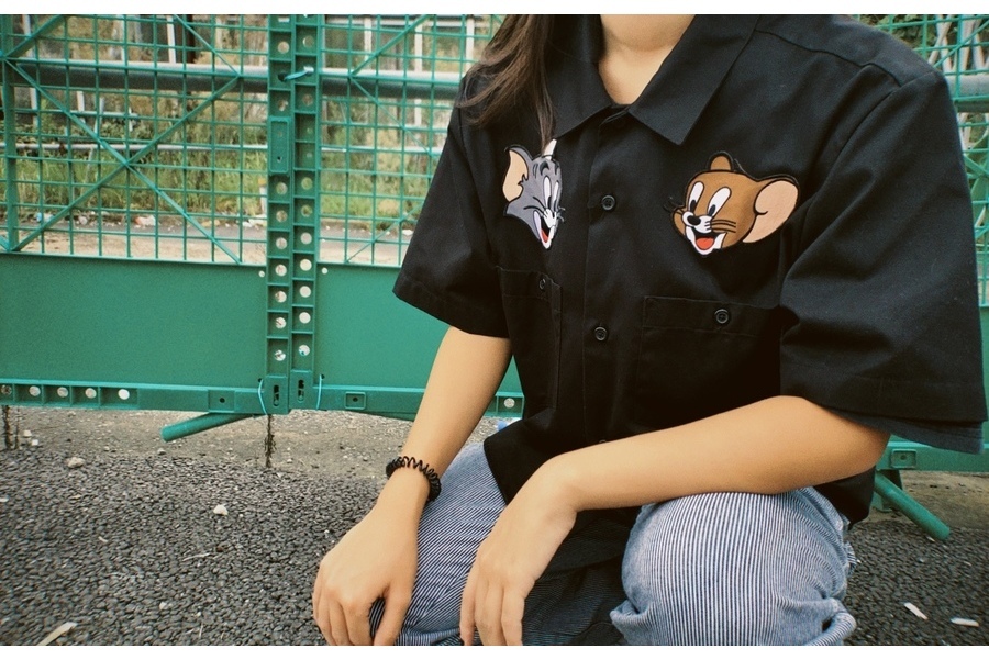 Supreme x Tom & Jerry S S Work Shirt