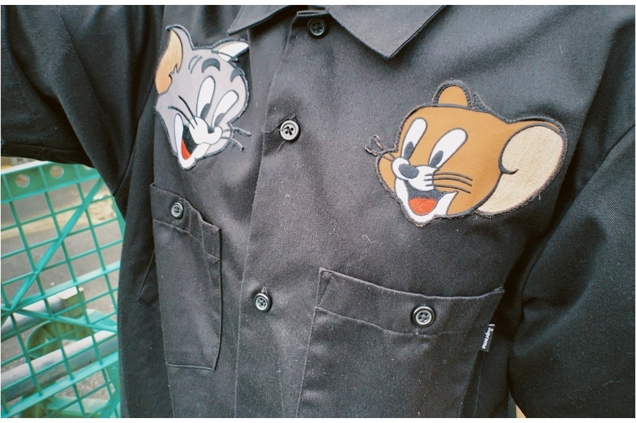 Supreme x Tom & Jerry S S Work Shirt