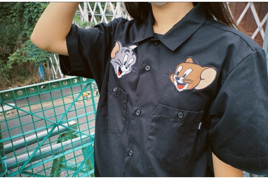 Supreme Tom & Jerry トムとジェリー ワークシャツ