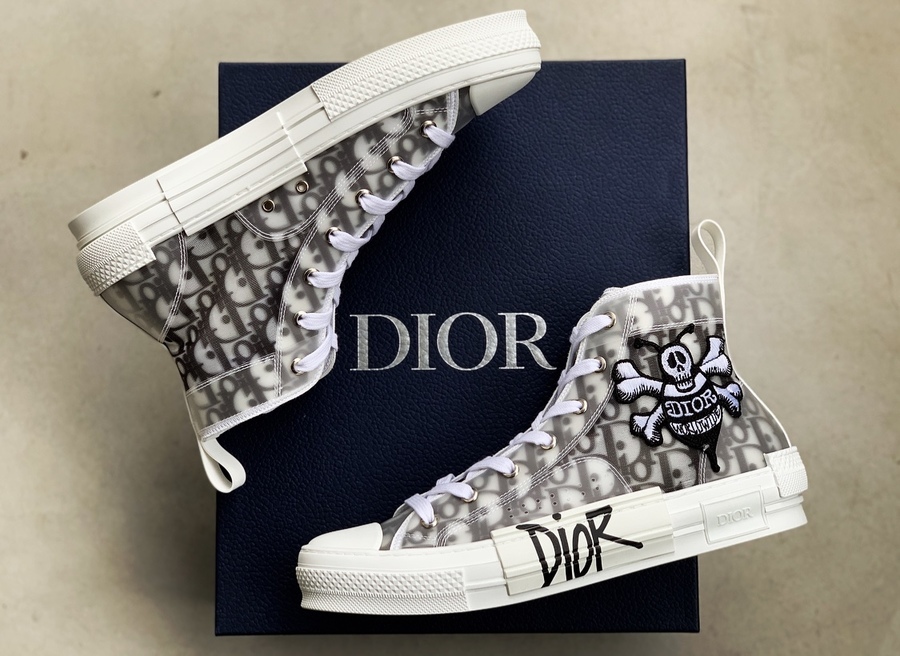 65% OFF!! Dior ✖️ Stussy コラボ　スニーカー