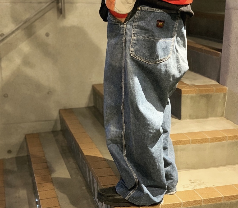 本日の紹介商品は【50's VINTAGE LEE 191-Z JELT DENIM PAINTER PANTS