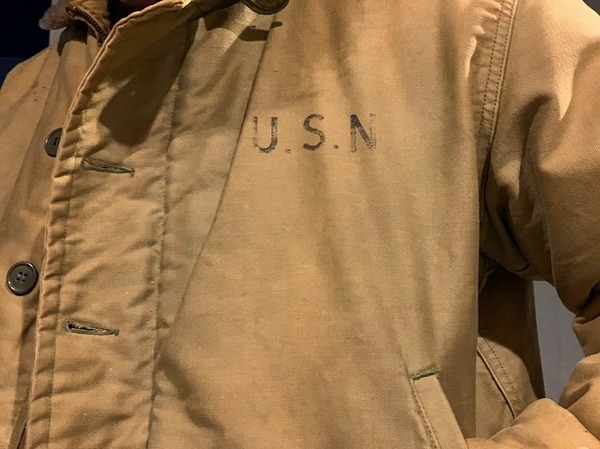 希少【US NAVY/ユーエスネイビー】40's~50'sヴィンテージN-1デッキ