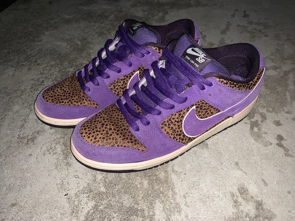 メンズdunk sb purple safari 28.0cm 美品