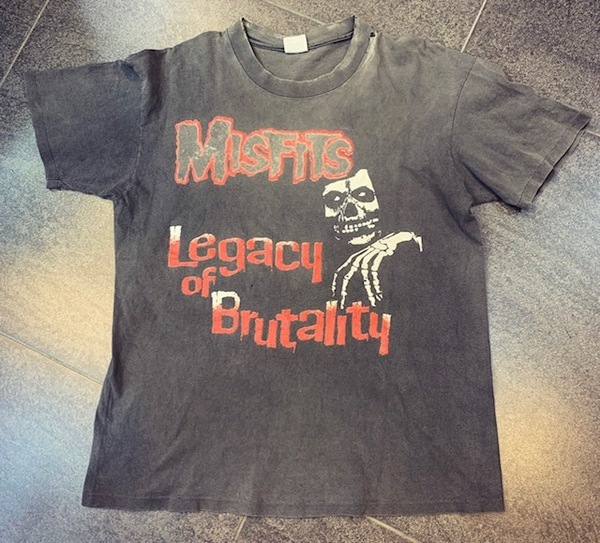 MISFITS/ミスフィッツ】80's(the legacy of brutality)アルバムTシャツ
