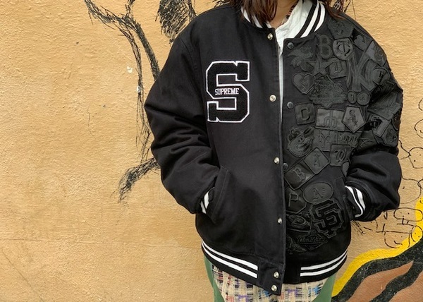 Supreme / New Era / MLB Varsity Jacket S - スタジャン