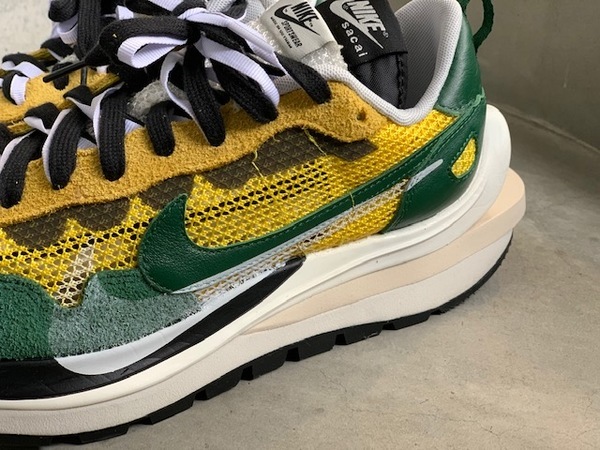 Nike SACAI/イエロー スニーカー 第5弾｜sacai × Nike とのコラボ最新作「VaporWaffle」に新色2
