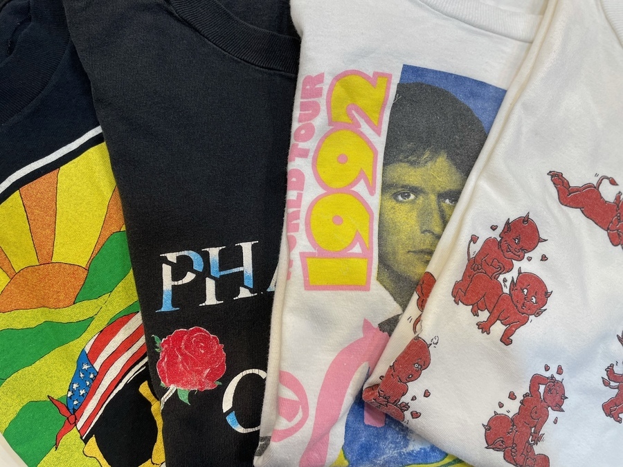 サンフェード 80's ヴィンテージ Tee オペラ座の怪人 袖シングル XL程 古着 80s USA製 The Phantom of the Opera オペラ座の怪人