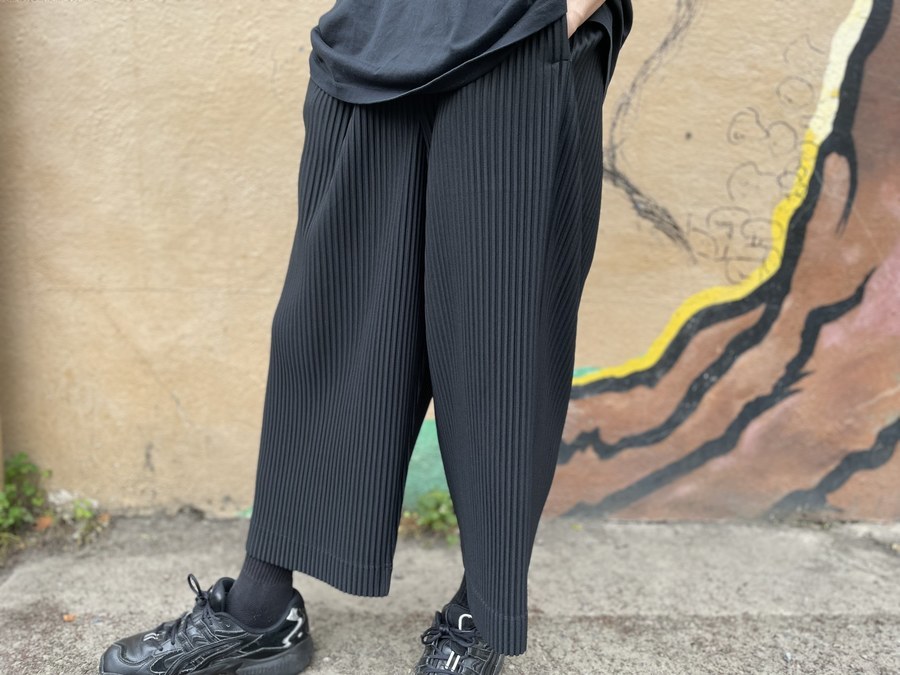 PLEATS PLEASE issey miyake パンツ スラックス 黒 iveyartistry.com