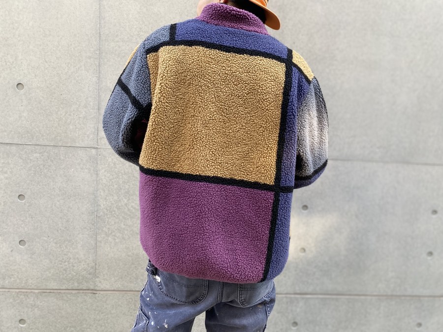 Supreme Colorblocked Fleece Jacket