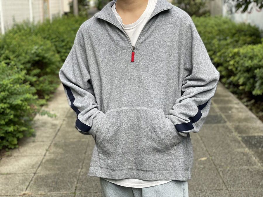 〔Vintage〕Old gap half zip sweat hoodie