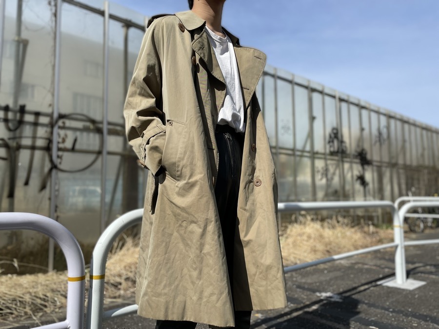 Aquascutum/アクアスキュータム】希少アイテム。一枚袖トレンチコート