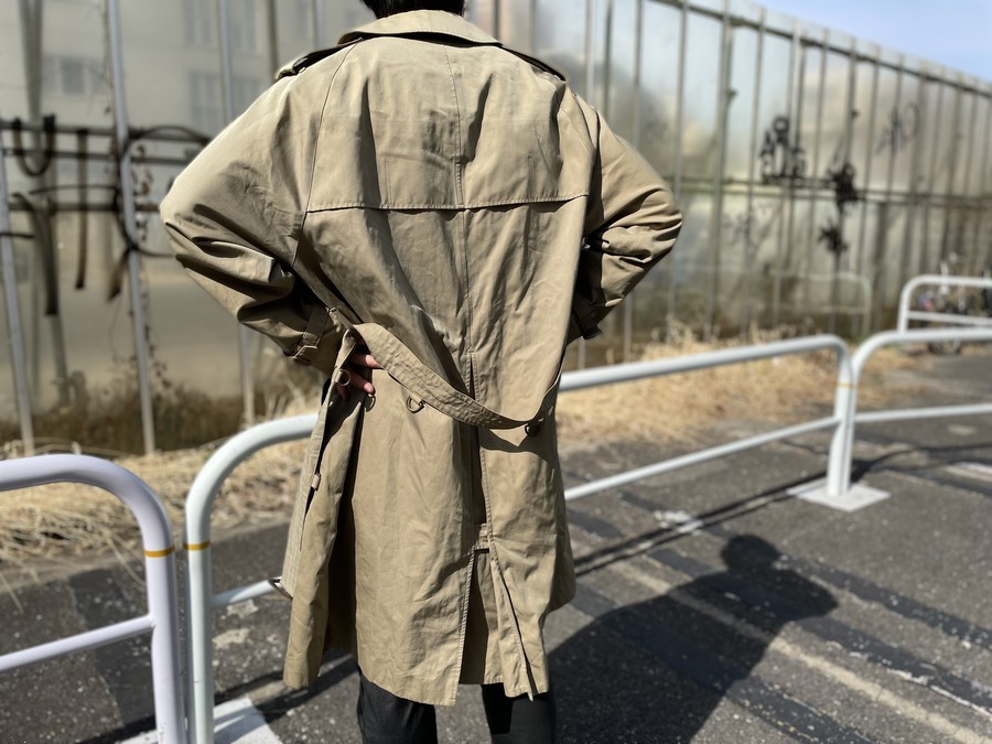 Aquascutum/アクアスキュータム】希少アイテム。一枚袖トレンチ
