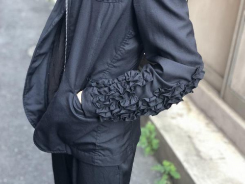 コムデギャルソン　フリルジャケット COMME des GARCONS HOMME PLUS / コムデギャルソンオムプリュス