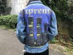 Supreme/シュプリーム】名作ペイントデニムトラッカージャケット