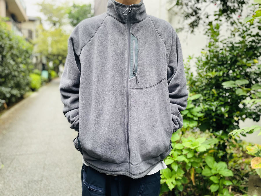 SSZ RETRO MIL FLEECE カーキ フリースジャケット