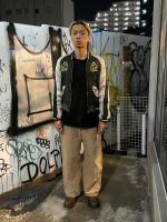 ジュンヤワタナベマン×リーバイス！スウェット地プリント転写デニム