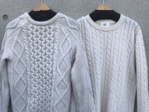 ニットの冬物買取