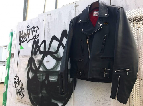 古着のレザージャケット