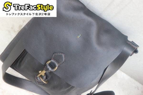 レザーバッグの下北沢