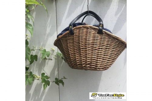 店舗からのお知らせのカゴバッグ