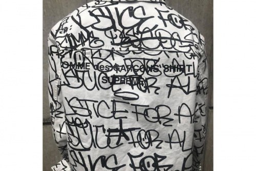 SUPREMEのcommdesgarconsshirt