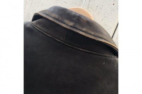 レザージャケットのメンズ