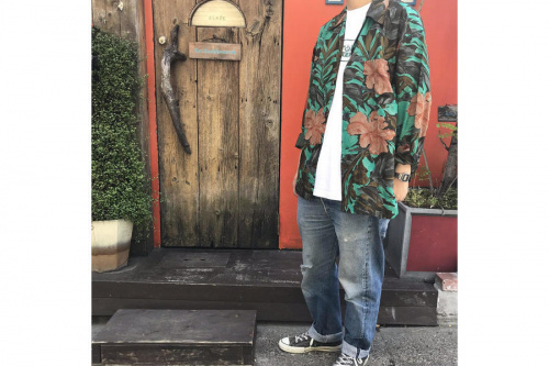 イッセイミヤケのアロハシャツ