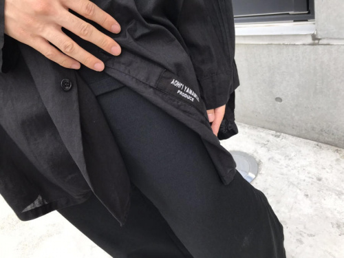 ヨウジヤマモト プールオムの18SS シャツ