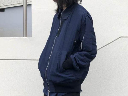 Hickory Stripe Blousonのヒッコリーストライプブルゾン 17SS