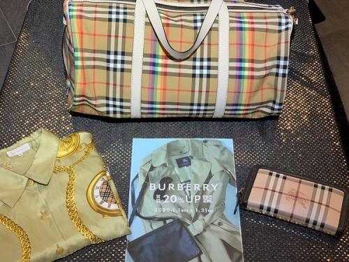 イベントなうのBURBERRY